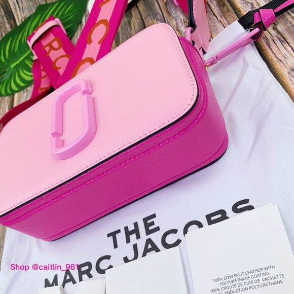 Marc Jacobs The Mixed Media Snapshot Crossbody Bag - Picture 9 of 9